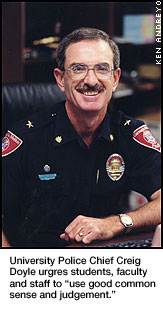 University Police Chief Creig Doyle