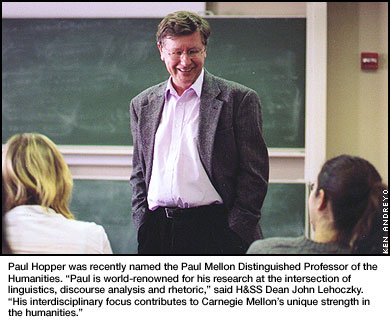Paul Hopper in class