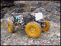 Mine mapping robot