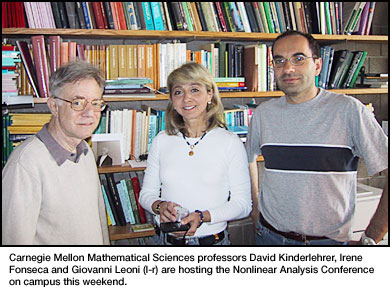 Carnegie Mellon mathematical sciences professors