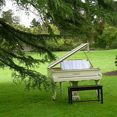 A picture of a piano