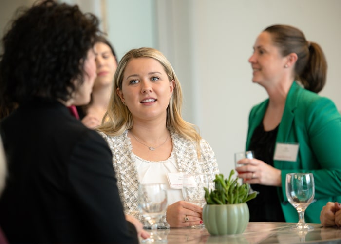 CMWA members networking