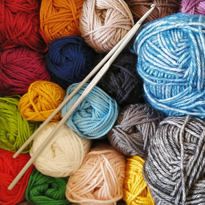 Photo of knitting yarn