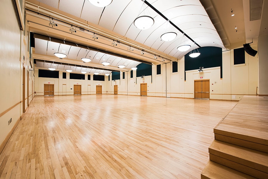 Photo of Rangos Ballroom - view from stage left