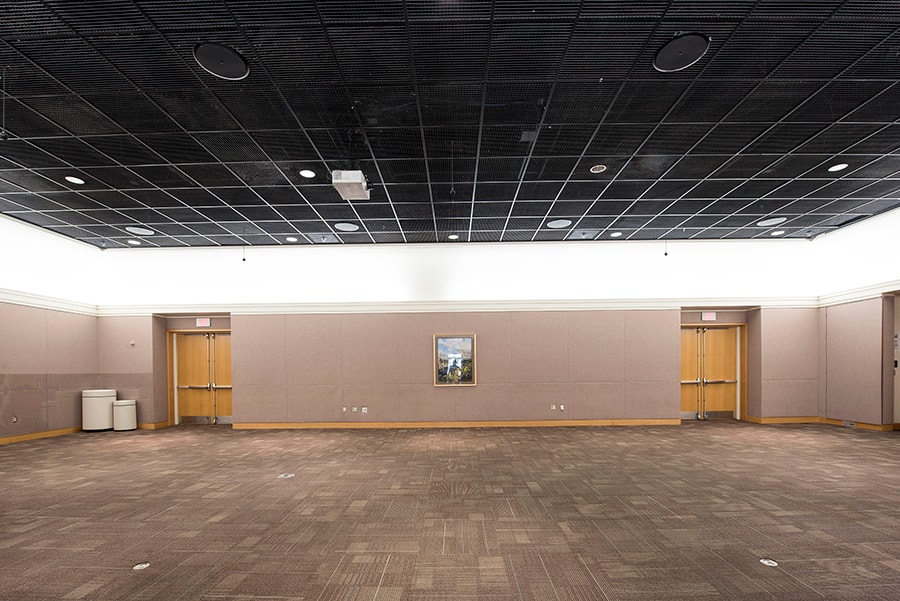 Photo of the Connan Room from the front entrance doors