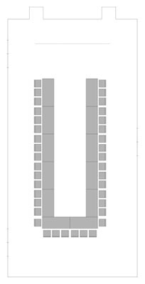 Connan Room u-shaped set up