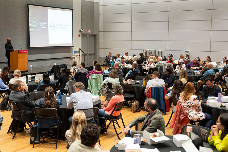 Photograph of the room and all the GAAD attendees