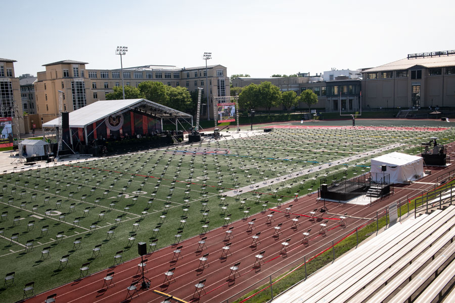 Computing Services Broadcasts Commencement to 5,000 viewers in over 25 Countries