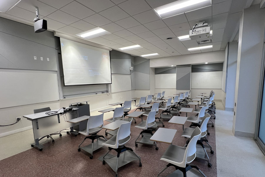 HOA 107 classroom