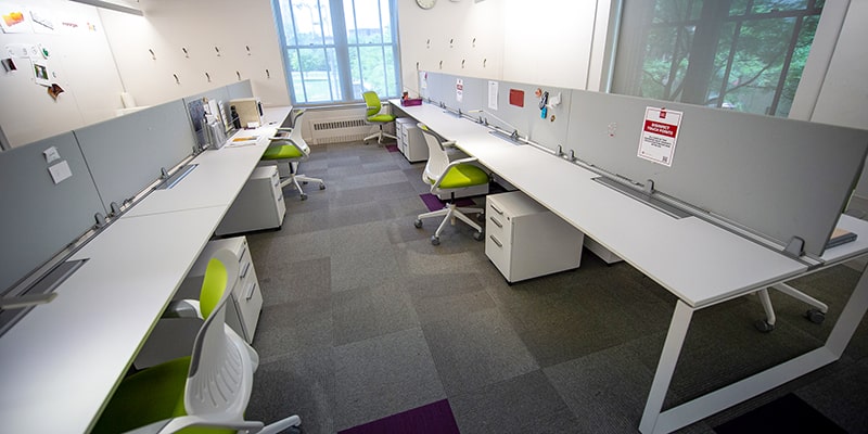 Photo of workstation