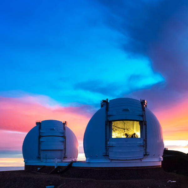 the Keck Observatory