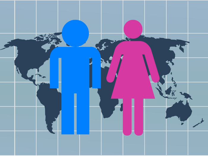 Male Female Globe