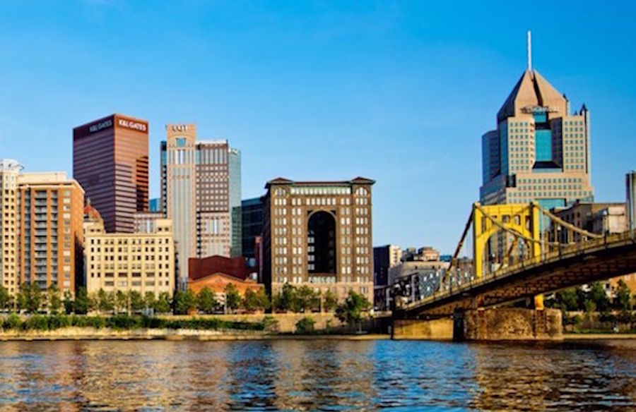 Pittsburgh skyline, Getty images.
