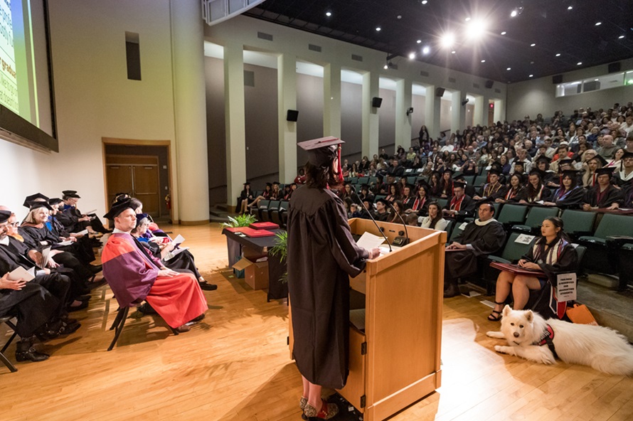 image of Hannah Schager addressing the audience