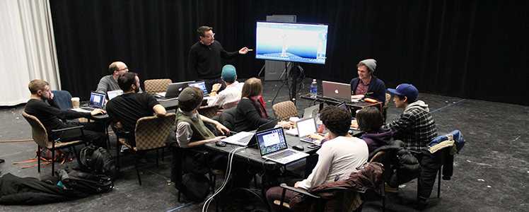 English Majors Train in Technology, the Arts through IDeATe 