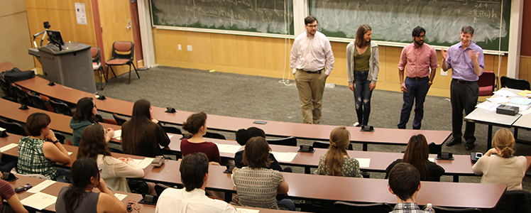 Sixteen English students were inducted into the English Honor Society Sigma Tau Delta.