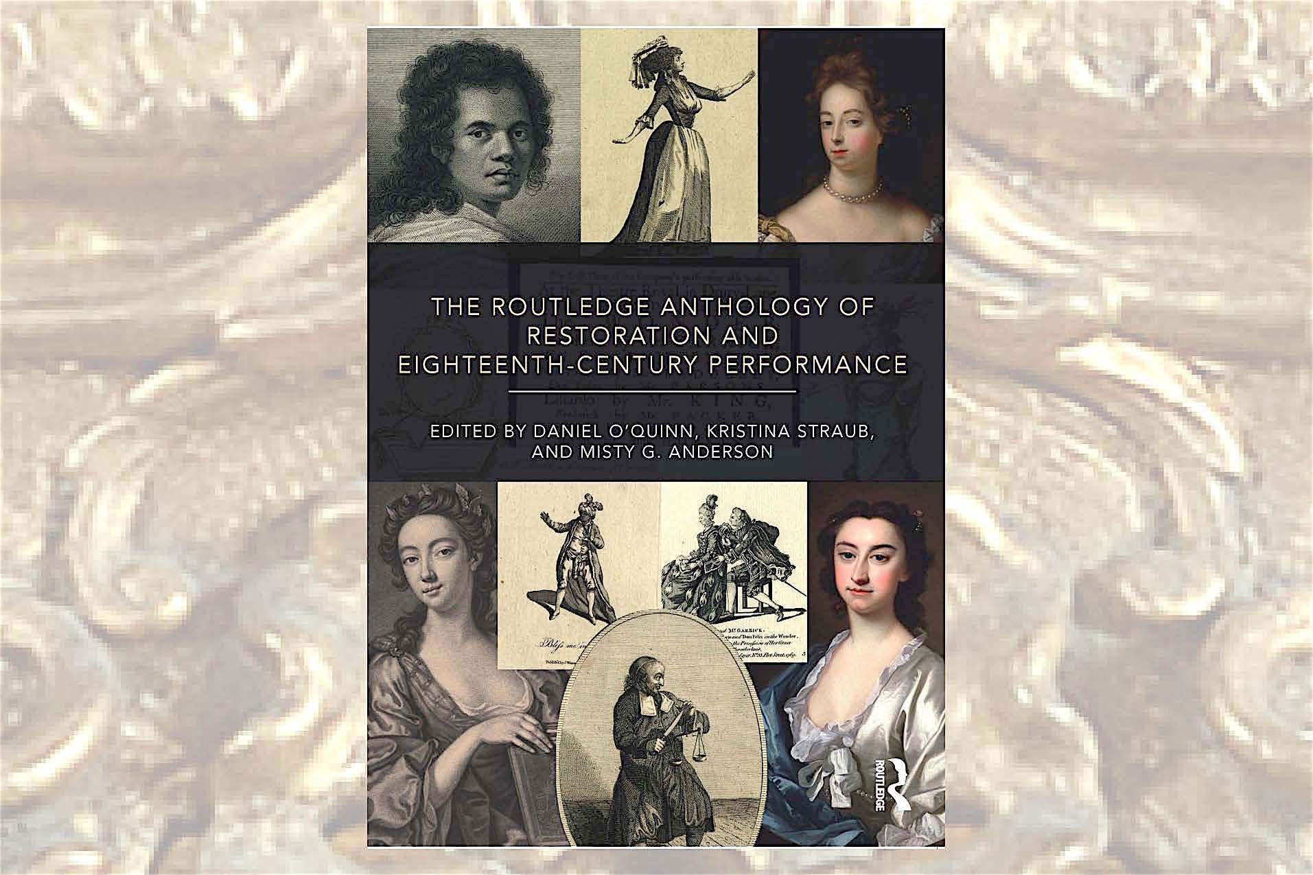 Cover of the Routledge Anthology edited by faculty member Kristina Straub.