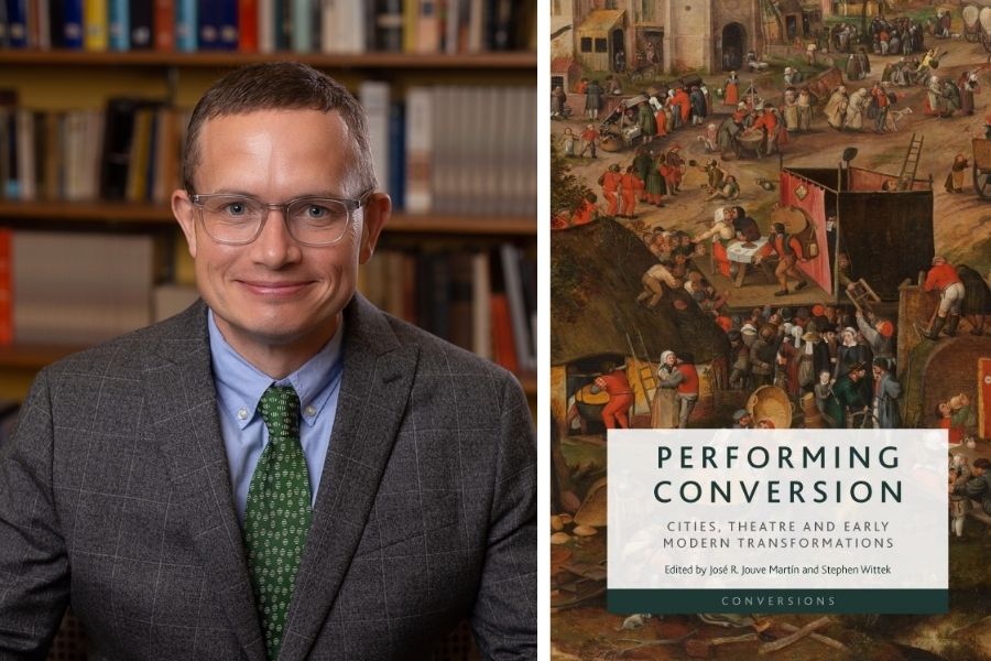 Stephen Wittek Edits New Book on Early Modern Theatre