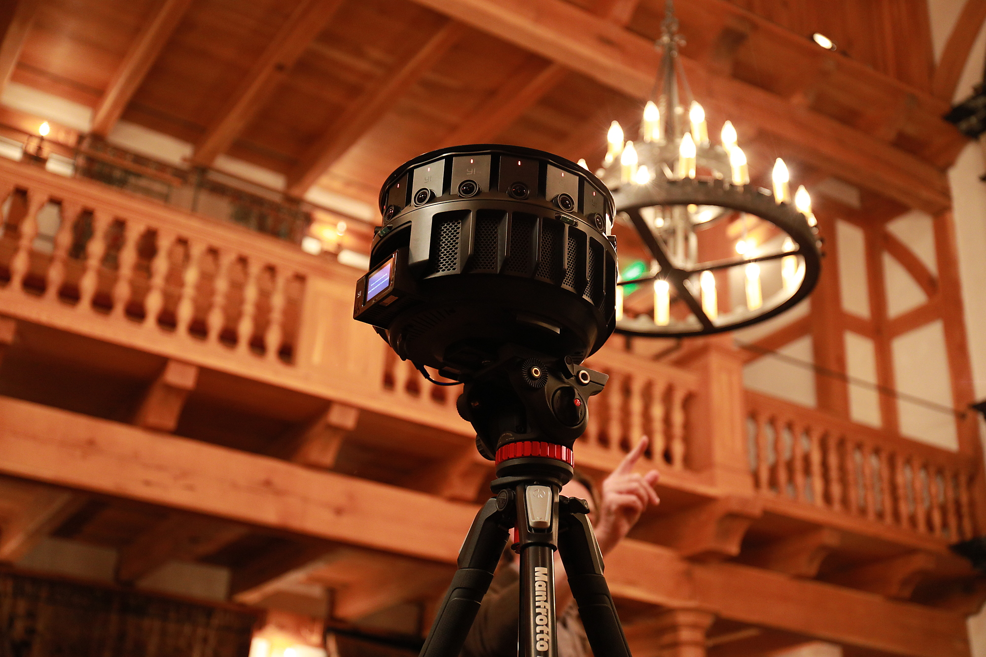 360-degree VR camera