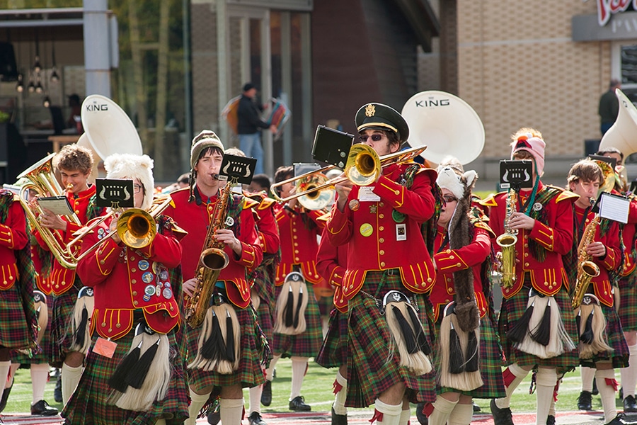 Kiltie band