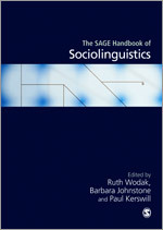 The SAGE Handbook of Socoiolinguistics