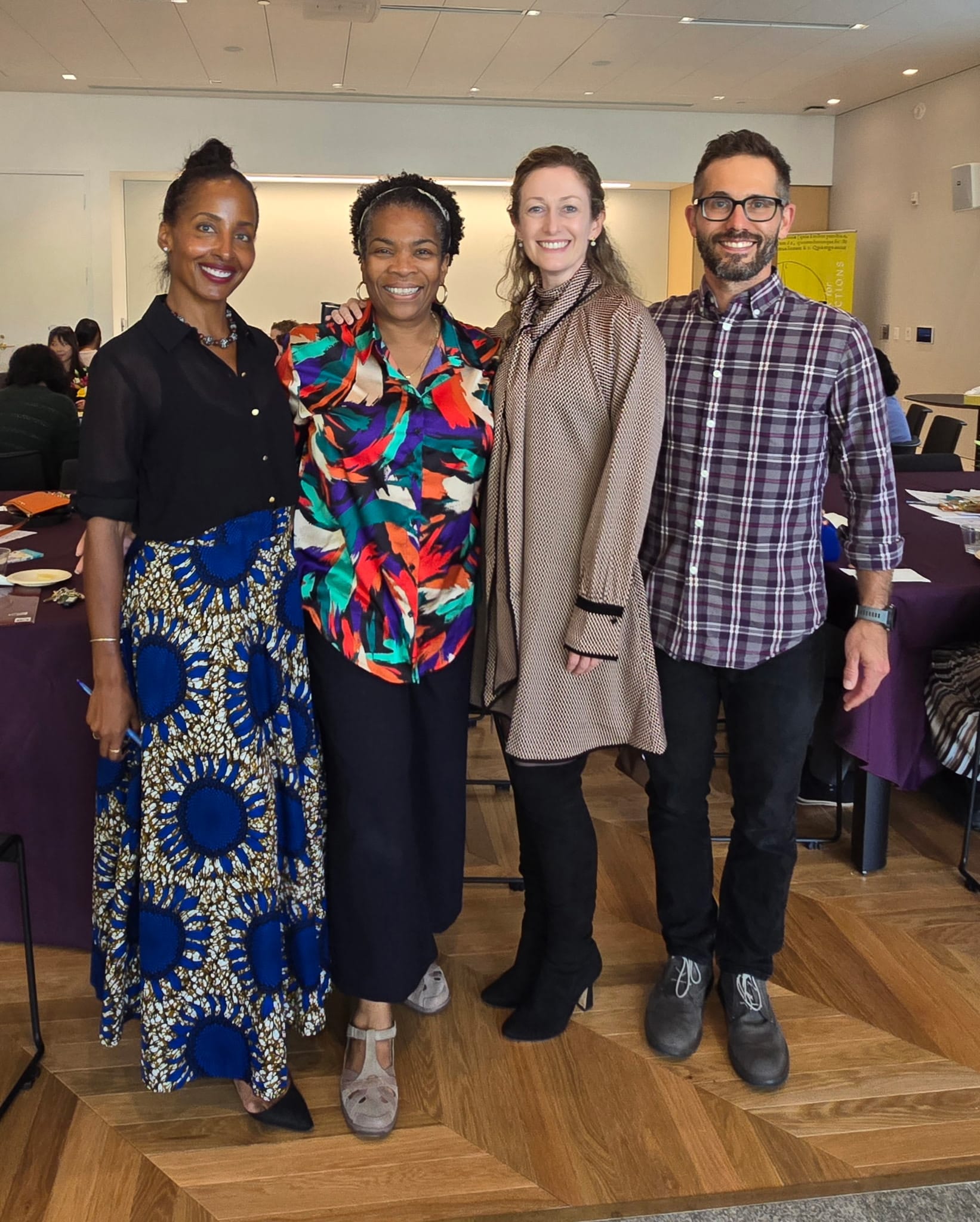 Ayana Ledford, Vera Lampley, Cassidy Sugimoto, Adam van Compernolle