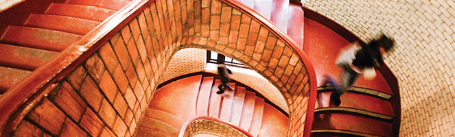 Baker Hall Staircase