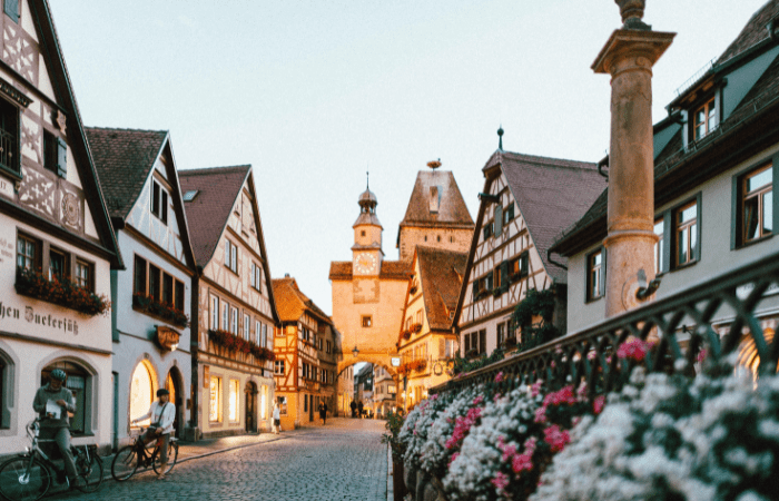 Old town in Germany