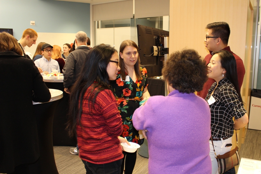 Attendees at the Modern Language's Alumni Brunch.