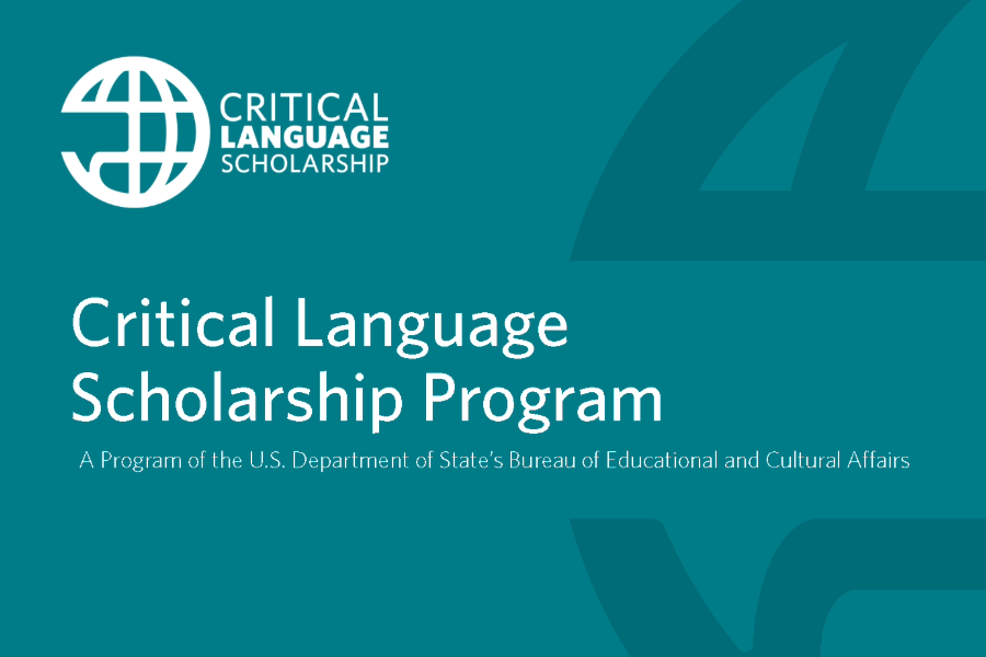 Critical Language Scholarship banner