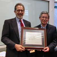 Yasufumi Iwasaki Honored at Luncheon