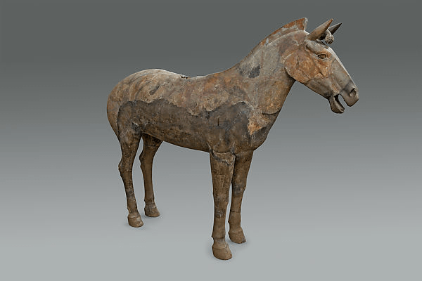 Earthenware horse