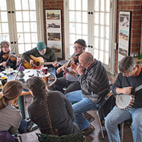 Pickin' and Grinnin’ - Statistics Professor Takes Time for Banjo