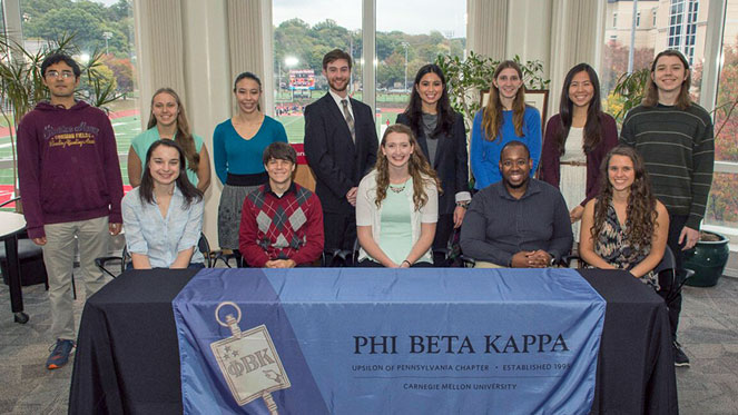 Phi Beta Kappa Society Inducts Fourteen Outstanding Students - Dietrich  College of Humanities and Social Sciences - Carnegie Mellon University