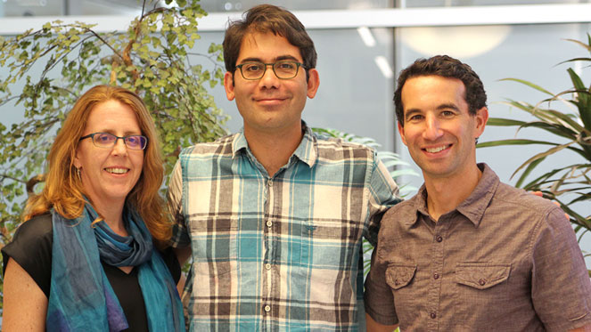 L-R Robin Mejia, Enrique Piracés, Jay D. Aronson