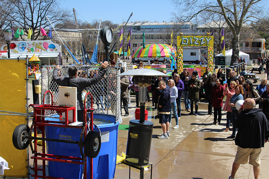 Dunk A Dean on CMU's Campus in April 2018