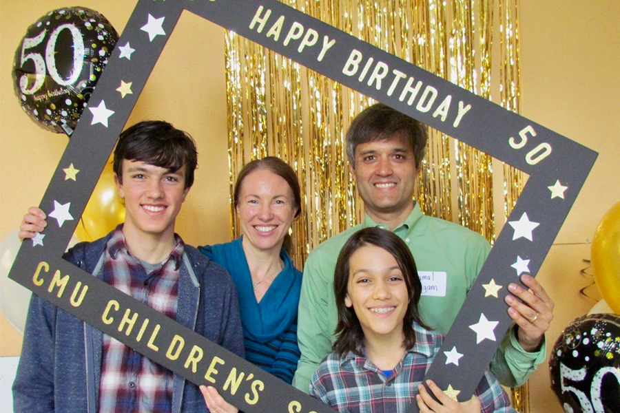 Oscar, Milena, Kamal and Simon Nigam