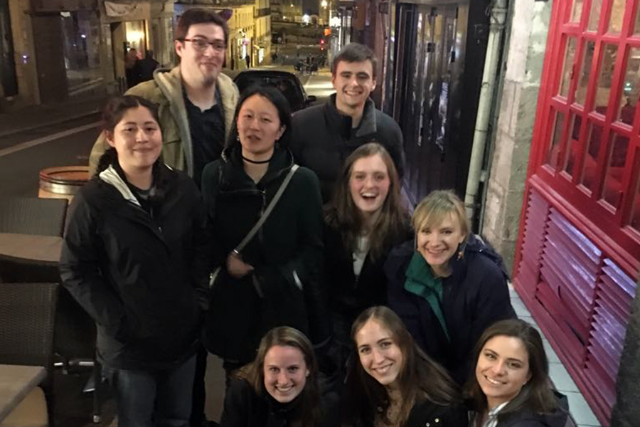 A group of CMU students traveled to Nantes, France this spring.