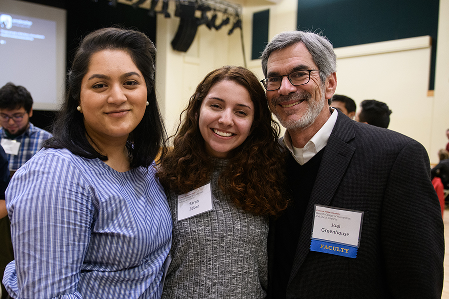 Students with Joel Greenhouse