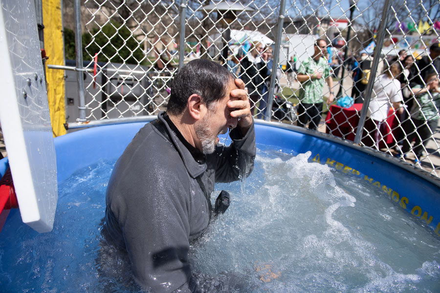 Douse Dean Richard Scheines to Benefit the Special Olympics