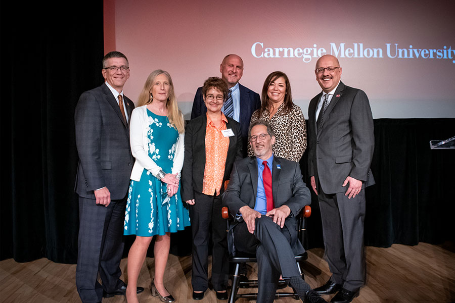 Speakers from the ceremony