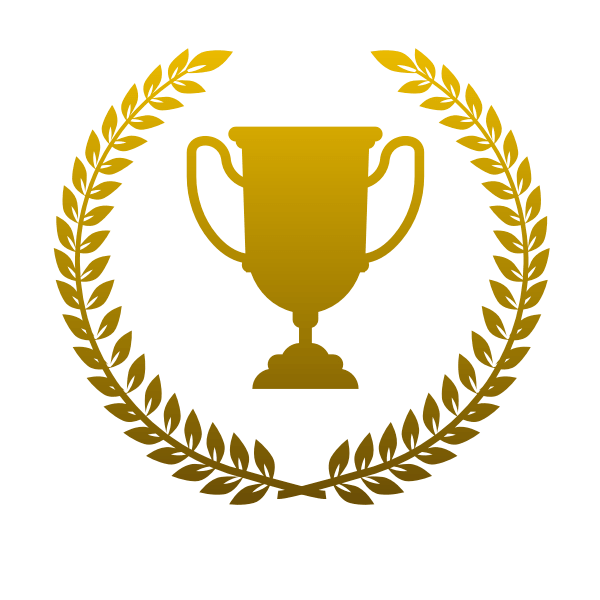 gold clipart of a trophy