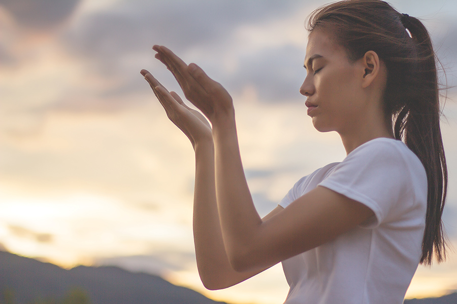 Person mediating