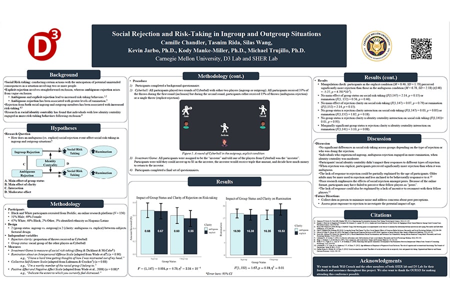 Social Rejection and Risk-Taking in Ingroup and Outgroup Situations