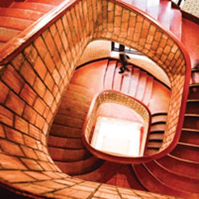 Baker Hall Staircase