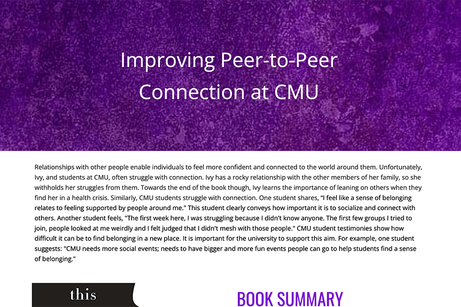 Screenshot from Improving Peer-to-Peer Connection at CMU