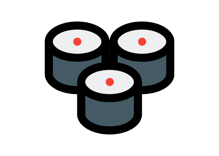 sushi rolls