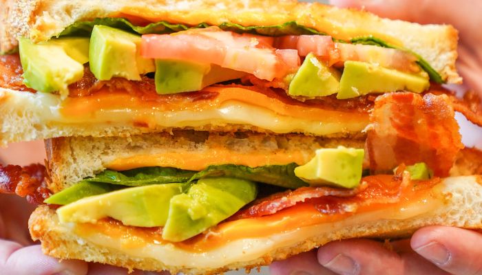 avocado bacon tomato grilled cheese