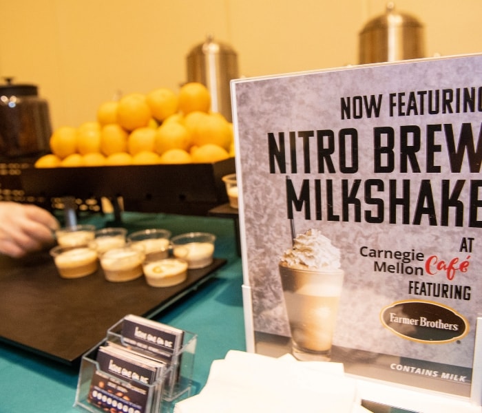 Nitro coffee milkshakes
