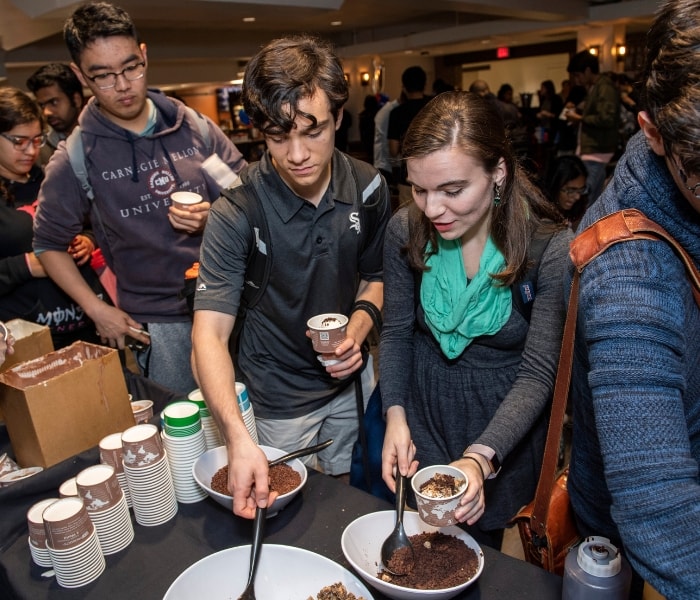 build-your-own sundae bar